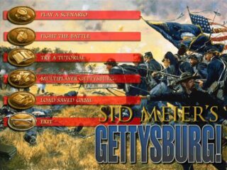 Sid Meier's Gettysburg! Windows screenshot