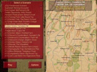 Sid Meier's Gettysburg! Windows screenshot