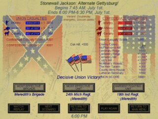 Sid Meier's Gettysburg! Windows screenshot