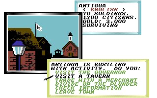 Sid Meiers Pirates! - Commodore 64