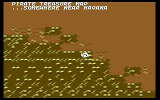 Sid Meier's Pirates! Commodore 64 screenshot