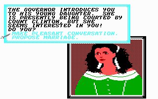 Sid Meier's Pirates! Commodore 64 screenshot