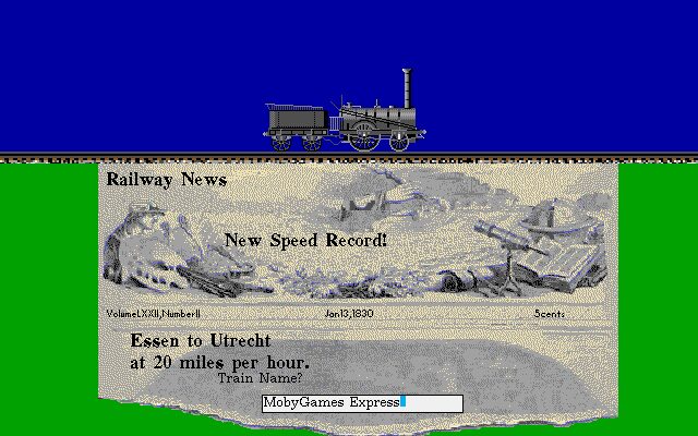 Railroad Tycoon Deluxe - DOS