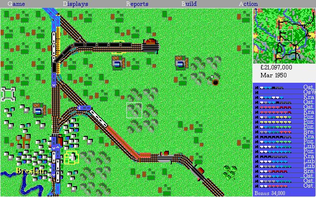 Railroad Tycoon Deluxe - DOS