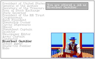 Sid Meier's Railroad Tycoon Amiga screenshot