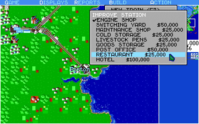Sid Meiers Railroad Tycoon - Amiga