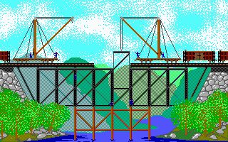 Sid Meier's Railroad Tycoon DOS screenshot