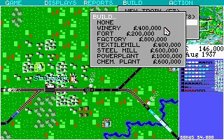 Sid Meiers Railroad Tycoon - DOS