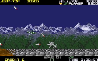 Silkworm Amiga screenshot