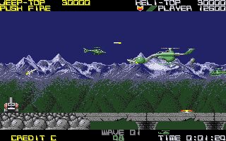 Silkworm Amiga screenshot