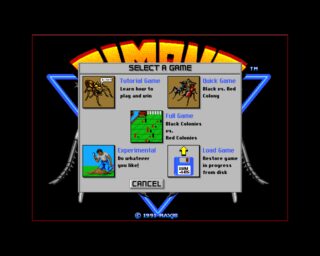 SimAnt Amiga screenshot