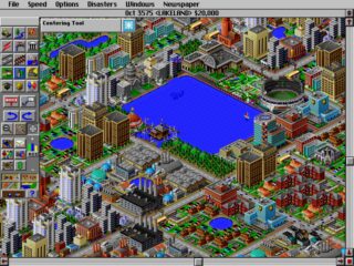 Sim City 2000 DOS screenshot