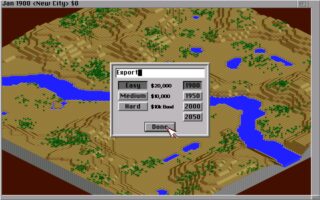 Sim City 2000 Amiga screenshot