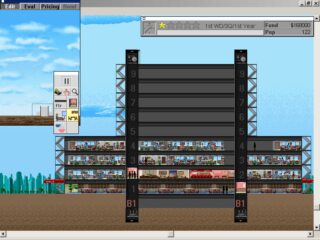 SimTower: The Vertical Empire Windows 3.x screenshot