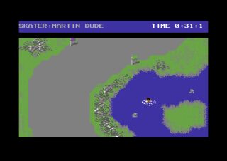Skate or Die Commodore 64 screenshot
