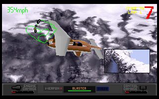 Slipstream 5000 DOS screenshot