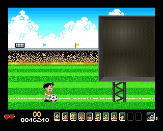 Soccer Kid Amiga screenshot