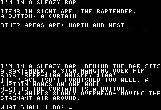 Softporn Adventure - Apple II
