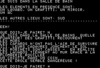 Softporn Adventure Apple II screenshot