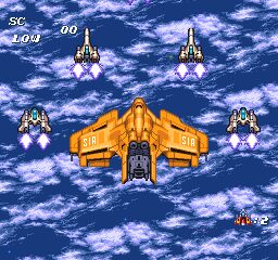 Soldier Blade PC Engine screenshot