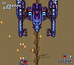 Soldier Blade PC Engine screenshot