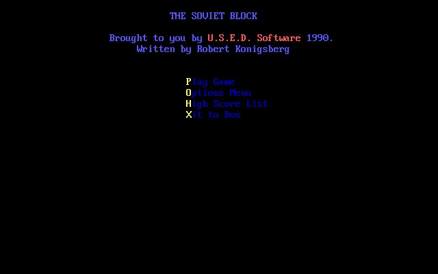 The Soviet Block - DOS