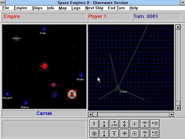 Space Empires II - Windows 3.x