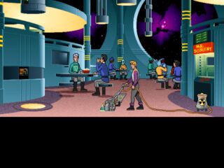 Space Quest 6: Roger Wilco in the Spinal Frontier DOS screenshot