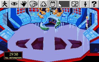 Space Quest I: Roger Wilco in the Sarien Encounter Amiga screenshot