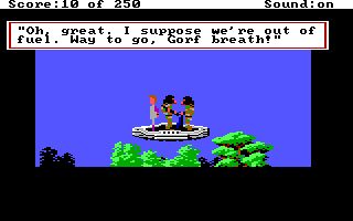 Space Quest II: Vohaul's Revenge DOS screenshot