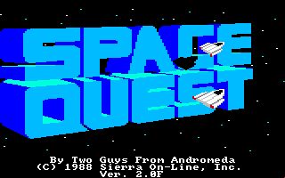 Space Quest II: Vohaul's Revenge Amiga screenshot