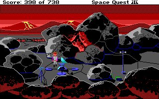 Space Quest III: The Pirates of Pestulon DOS screenshot