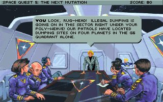 Space Quest V: The Next Mutation - DOS