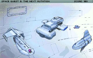 Space Quest V: The Next Mutation DOS screenshot