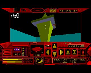 Driller Amiga screenshot