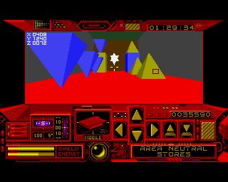 Driller Amiga screenshot