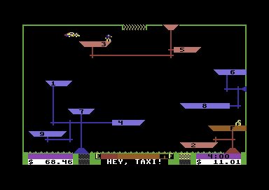 Space Taxi - Commodore 64