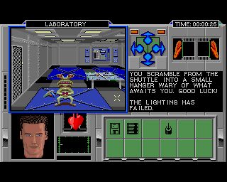 Federation Quest 1: B.S.S. Jane Seymour Amiga screenshot