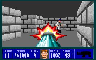 Spear of Destiny DOS screenshot