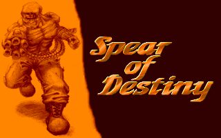 Spear of Destiny DOS screenshot