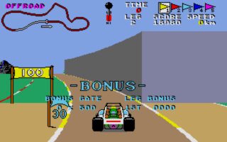 Buggy Boy Amiga screenshot