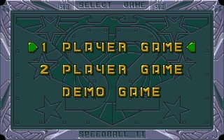 Speedball 2: Brutal Deluxe Amiga screenshot