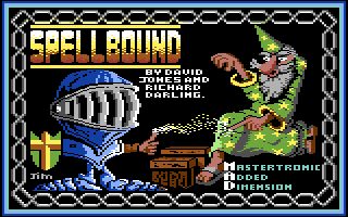 Spellbound Commodore 64 screenshot