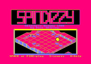 Spindizzy - Amstrad CPC