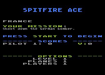 Spitfire Ace - Atari 8-bit