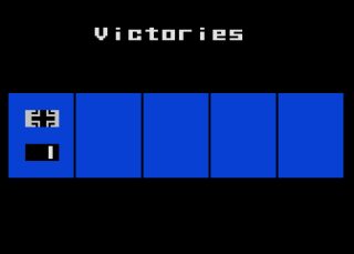 Spitfire Ace Atari 8-bit screenshot