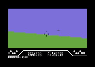 Spitfire Ace Commodore 64 screenshot