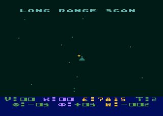 Star Raiders Atari 8-bit screenshot