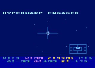 Star Raiders Atari 5200 screenshot