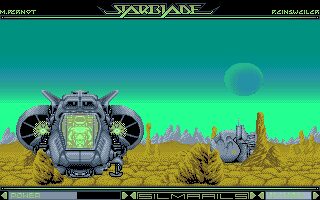 StarBlade Amiga screenshot